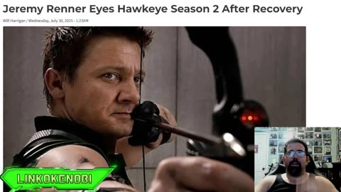 Jeremy Renner Returning To Hawkeye Season 2 ....... WHAT!!!