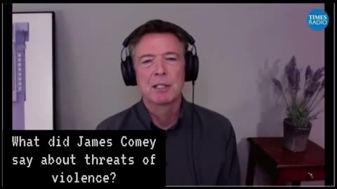 Here's Comey talking about the use of disturbing language. He knows it's wrong!