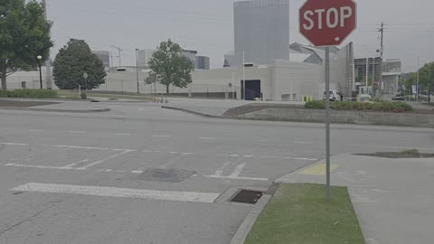 Atlanta Police Chasing Man on 4 Wheeler