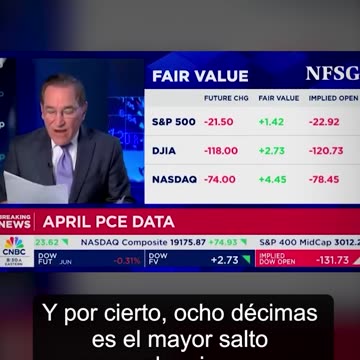 Personal income has increased by the most percentage points since May of 2021