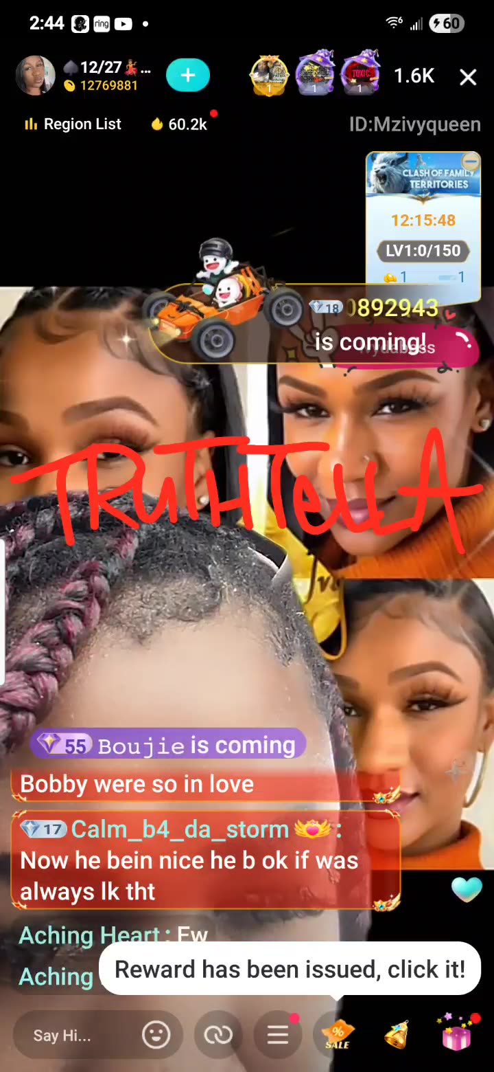 QUEENIVY GOES LIVE WITH DUDE SHE BEEN FUCKING RAW FOR A YEAR WHO PUBLICLY DISRESPECTS HER