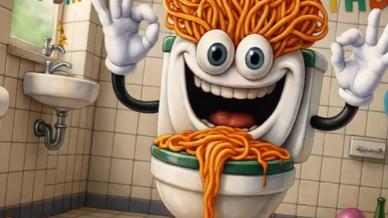 Spaghetti-Tualetti BRAINROT 🔥