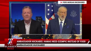 Ambassador Huckabee: Hamas Need Ozempic Instead of Food