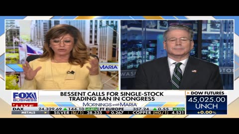Bessent Calling for Single-Stock Trading Ban in Congress