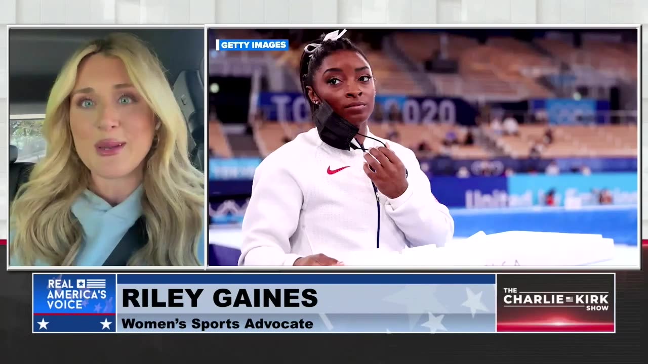 Simone Biles Takes Aim at Riley Gaines, Calls Her a 'Sick' 'Bully' For Protecting Women's Sports