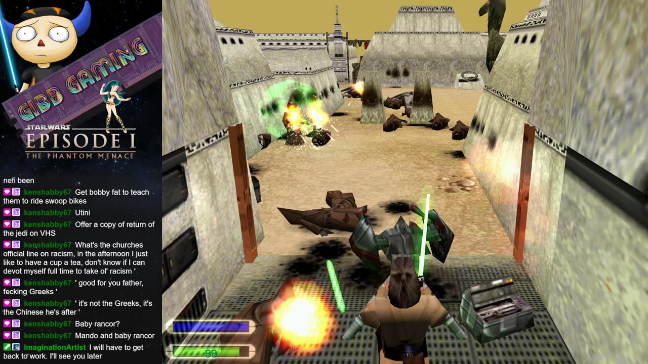 Star Wars Episode 1 - The Phantom Menace - Jawa shooting gallery
