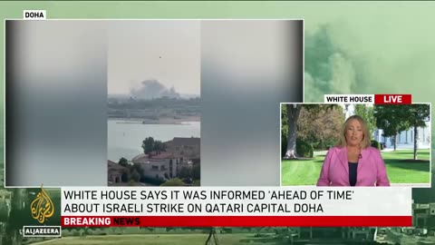 Qatar denies White House claims that US informed Doha about Israeli strikes