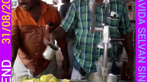 RR Fruit Stall lemon juice SIRKALI August 31, 2021
