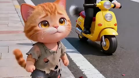 Shocking! The poor kitten has the Transformer !#shorts #cat #ai #story #kitten #autobots