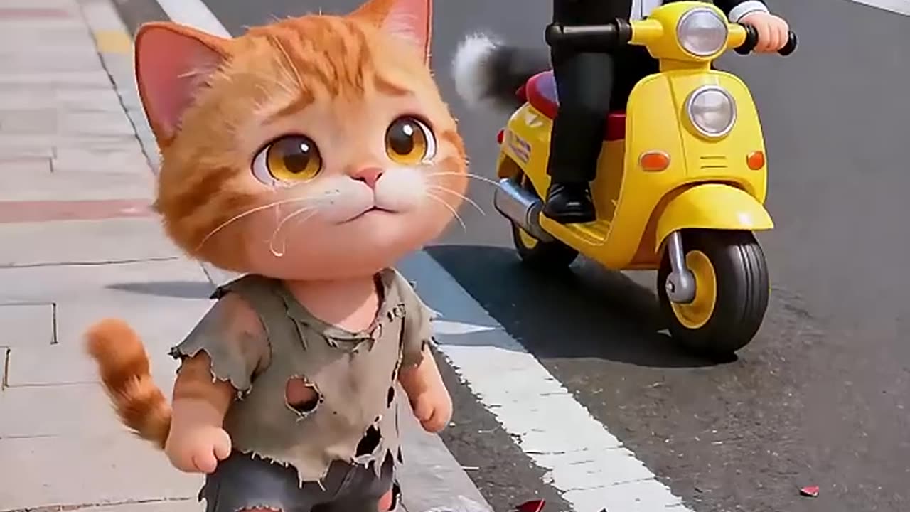 Shocking! The poor kitten has the Transformer !#shorts #cat #ai #story #kitten #autobots