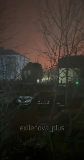 Novozybkov, Bryansk region. The ammunition will probably detonate after strike.