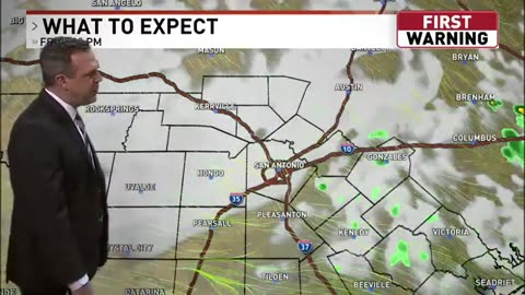 Tropical wave brings more humidity, rain chances to San Antonio area