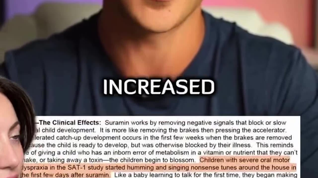 ‘One child that had never spoke, said his first full sentence…’
