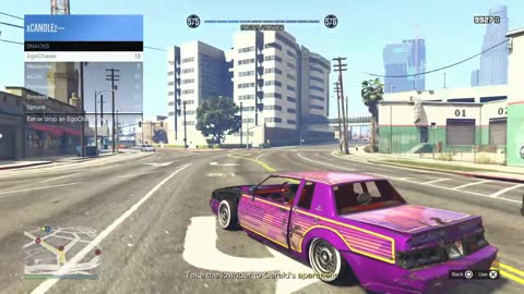 Grand Theft Auto 5 Online / Lamar Mission