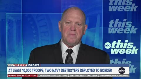 Border Czar Tom Homan | Deportating criminal illegal aliens per federal law