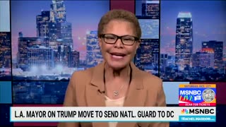 Karen Bass says LA has 'rapid response network' to disrupt ICE arrests