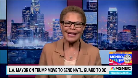 Karen Bass says LA has 'rapid response network' to disrupt ICE arrests