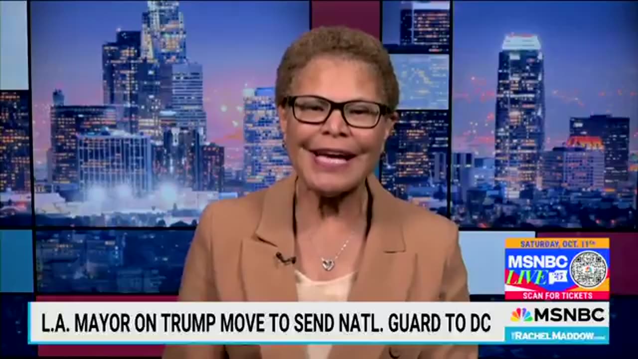 Karen Bass says LA has 'rapid response network' to disrupt ICE arrests