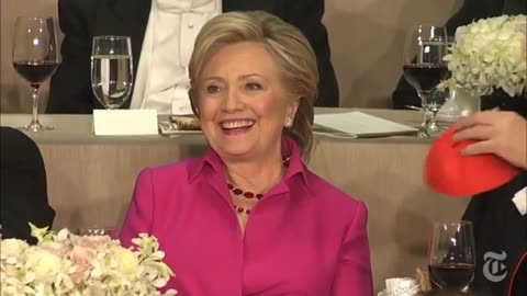 TRUMP ROASTS CROOKED HILLARY AT AI SMITH DINNER