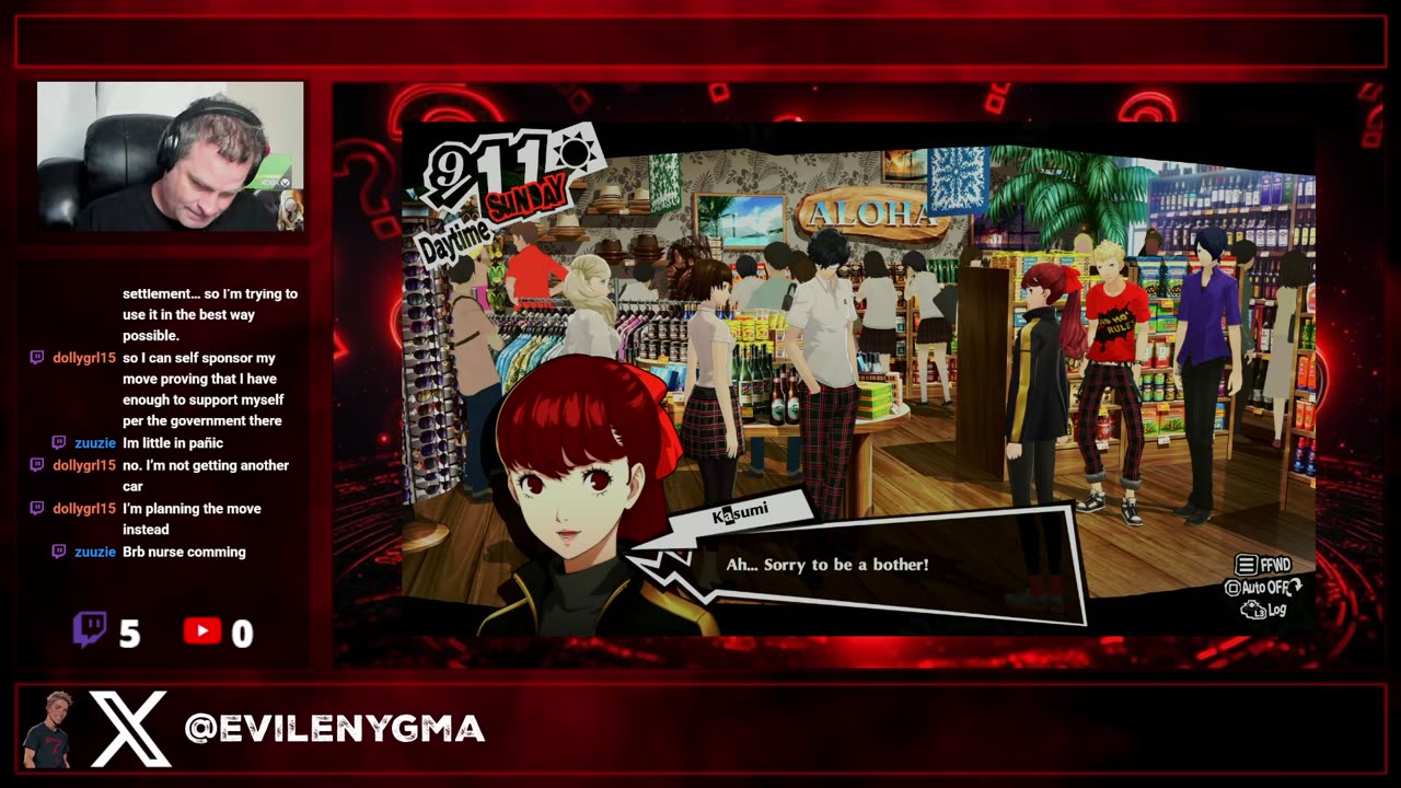 Tuesday Persona 5 Royal Stream! Follow please, it's FREE!