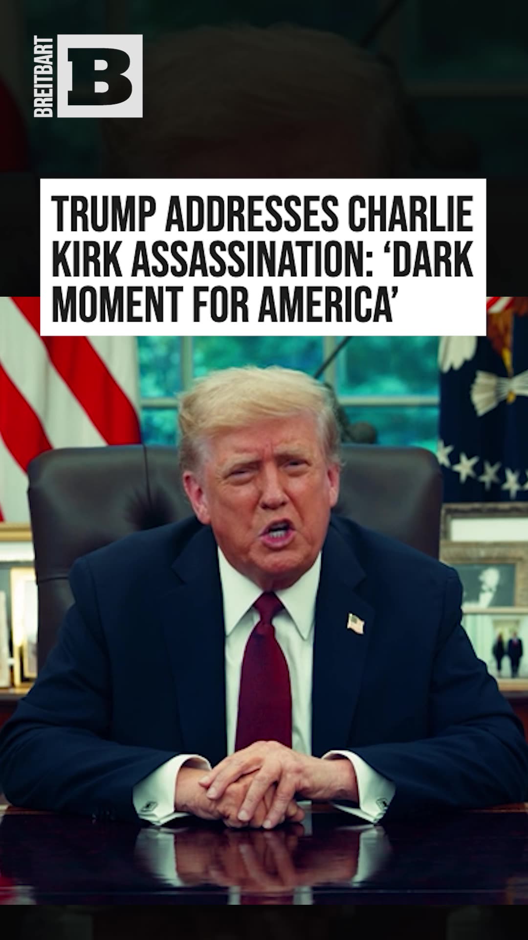 Trump Vows to Pursue Those Behind Charlie Kirks Assassination