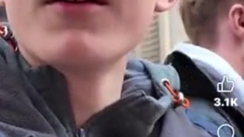 Brainwashed British kid says ＂The COVID jab is good for you＂