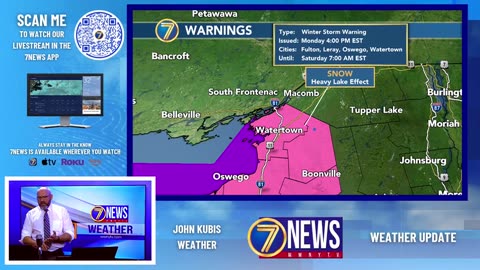 Sunday Winter Storm Warning all week