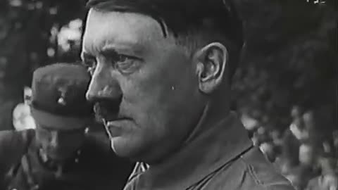 Hitler footage-speech excerpt about dumb, stupid & phony rhetoric pushed by jews