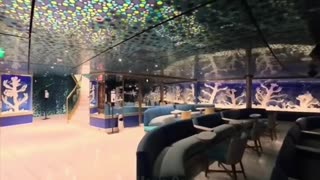 Coral Reef Lounge Secret Restrooms | Margaritaville at Sea Islander Deck 1