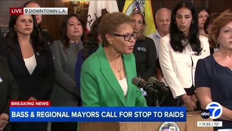 Democrat Mayor Karen Bass is outright 'gaslighting' Americans.