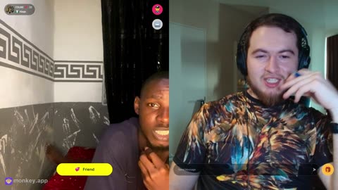 Nigerian Guy on Monkey App - Borz Noxus Livestream