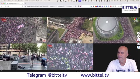 London - mind. 1 Million Menschen auf der Strasse - 13.09.2025