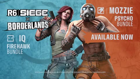 Rainbow Six Siege X: Borderlands Bundles Trailer