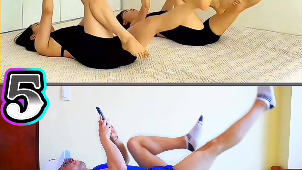 🟣TABATA EASY-TO-DO🛌🛏️😍IN BED❤️😉
