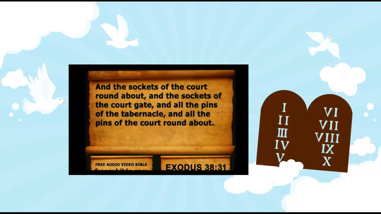 Audio Bible with KJV Text Exodus Chapter 38