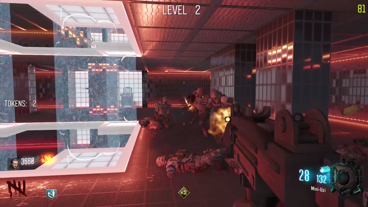Playing Call of Duty Black Ops 3 zombies - THE CUBE: INFINITE TOWER map - (No Commentary).