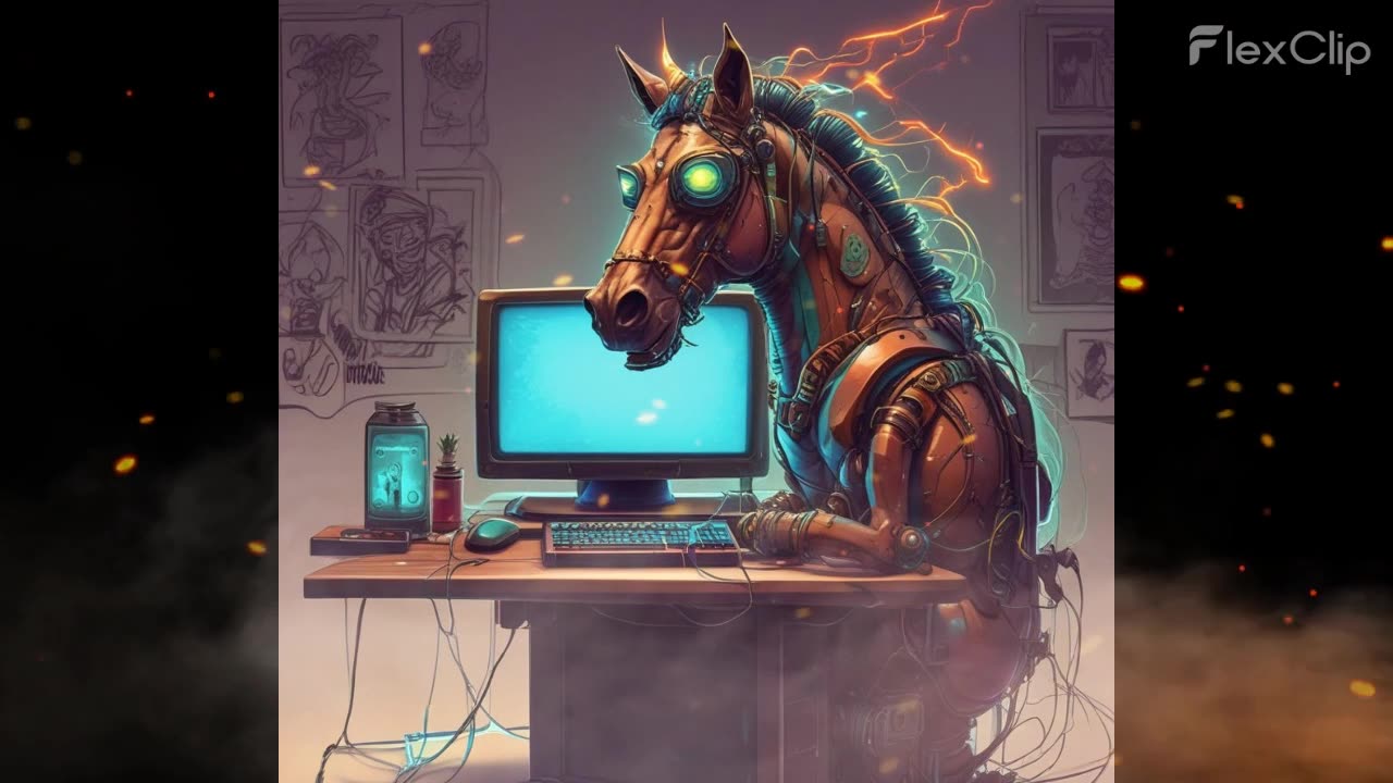 NiX - Unfinished Horse Drawing
