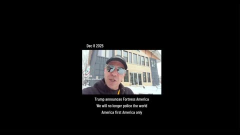 Trump Announces Fortress America .......