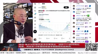 【路德社】美国对中共“开始清算”的信号，彼得·蒂尔与软银先后清仓英伟达、减持75%的特斯拉股票；中日冲突加剧反让日本10年国债收益率创新高，资本开始谁亲共抛弃谁谁反共拥抱谁11/17/20