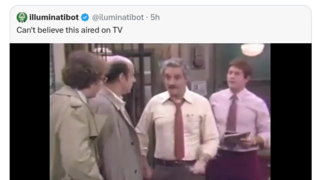 They always tell us what they're doing.