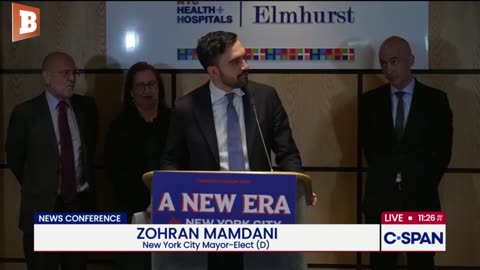 MOMENTS AGO: NYC Mayor-Elect Zohran Mamdani Holds Press Conference...