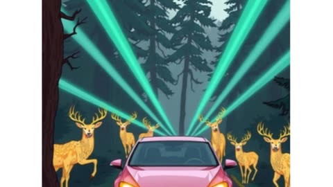 🌟 Glow-in-the-Dark Roads, Neon Deer & Laser Cars?! What Could Go Wrong? 🤔