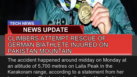 Climbers Attempt Rescue of German Biathlete Injure