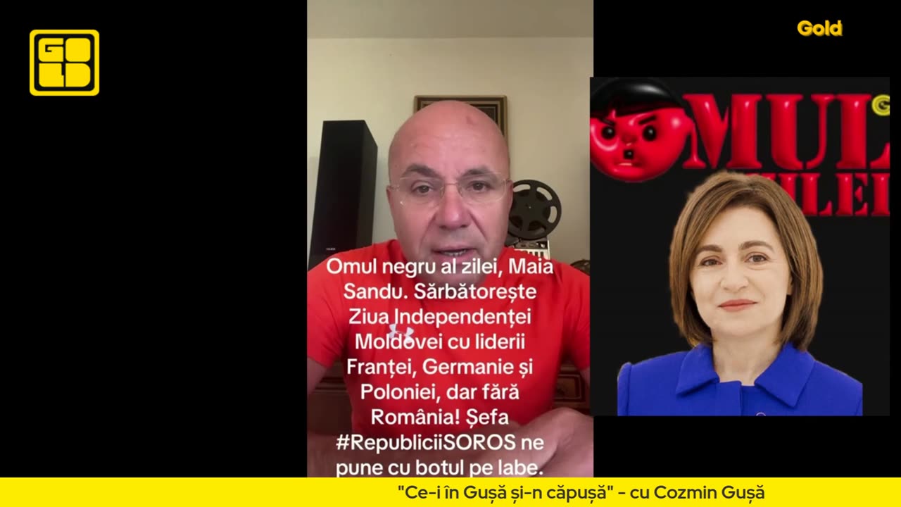 Omul negru al zilei, Maia Sandu
