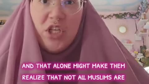 He converted to Islam and identifies as a queer trans Muslim woman