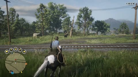 Red Dead Online * Daily Challenge ~ 750 Distance Non Player Enemy Dragged from Horseback