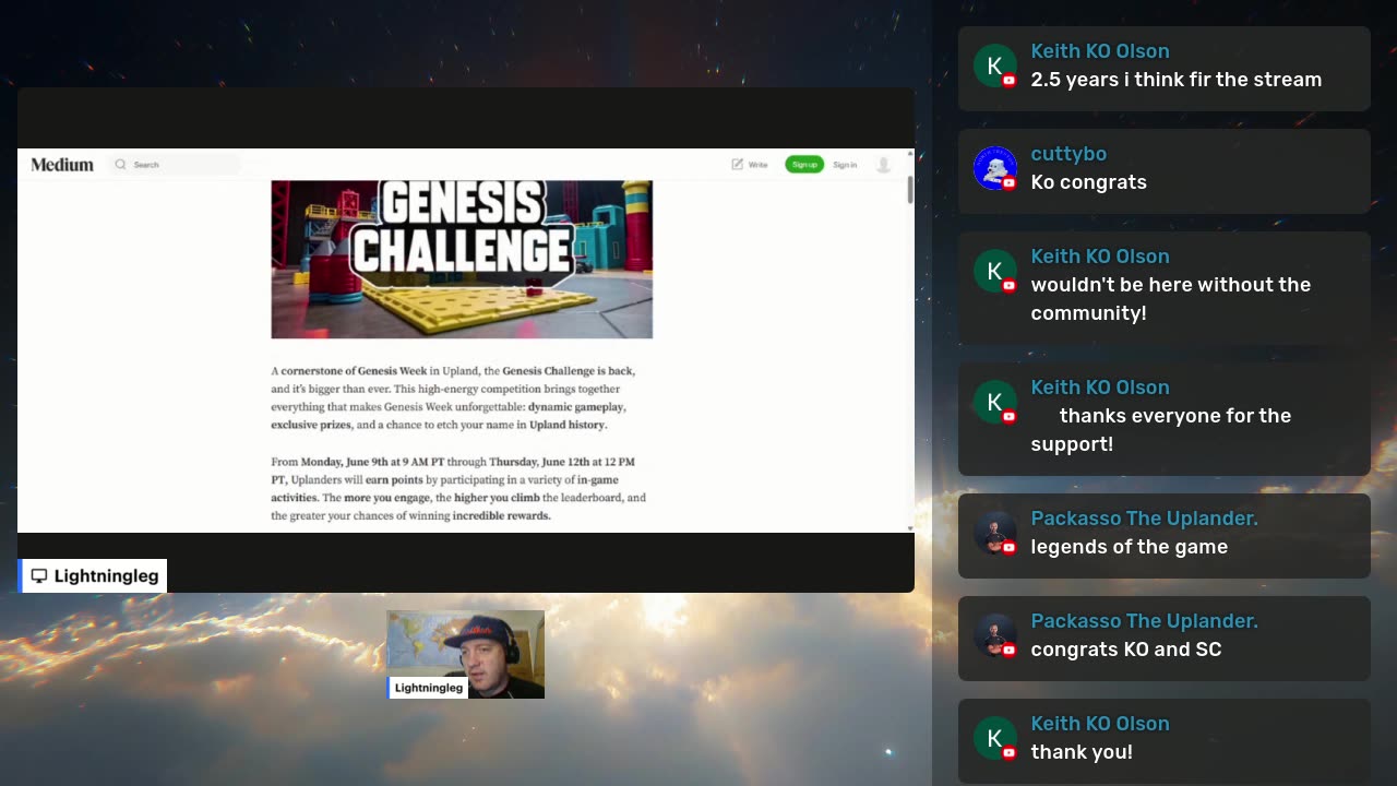 Upland New Player Chat/NTST/ Stream Prep