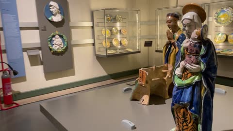 Civic museums - Museo Civico – Palazzo Mosca – Pesaro - The Ceramics Hall - Sala delle ceramiche