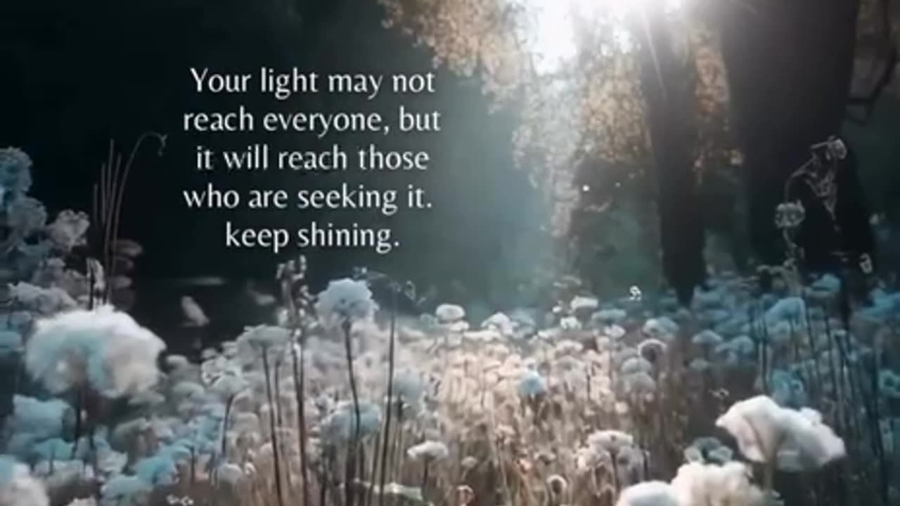 Never stop shinning