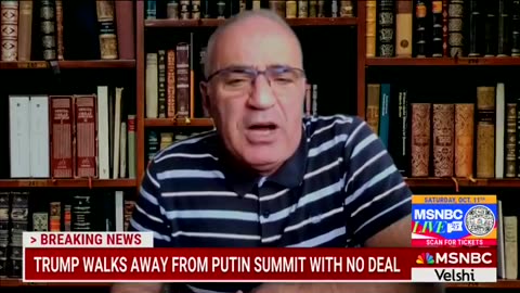MSNBC guest Garry Kasparov scrapes the bottom of the deranged propaganda barrel: